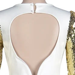 Autumn New Sequin Decor Stretch Backless Elegant Fishtail Maxi Dress Wholesale Cut Out Dresses -Plus-Size Dresses Sales Store AA001157 11