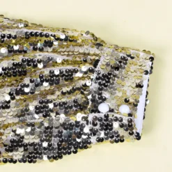 Autumn New Sequin Decor Stretch Backless Elegant Fishtail Maxi Dress Wholesale Cut Out Dresses -Plus-Size Dresses Sales Store AA001157 4