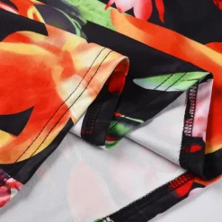 S-2XL Summer New Plus Size Plant Batch Printing Stretch Backless Crossed Adjustable Straps Stylish Tropical Vacation Style Maxi Dress Wholesale Casual Dresses 26 S-2XL Summer New Plus Size Plant Batch Printing Stretch Backless Crossed Adjustable Straps Stylish Tropical Vacation Style Maxi Dress Wholesale Casual Dresses -Plus-Size Dresses Sales Store AA005580 9