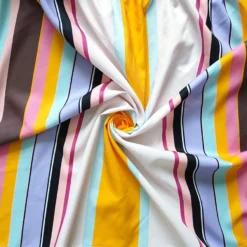 XL-5XL Plus Size Autumn New 5 Colors Stripe Printing Inelastic Hollow Single-breasted Sexy Midi Shirt Dress Wholesale Plus-Size Dresses -Plus-Size Dresses Sales Store AA009476 19