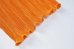 Autumn New 3 Colors Slight Stretch Long Sleeve Pleated Stylish Casual Slim Midi Dress Wholesale -Plus-Size Dresses Sales Store AA009849 22