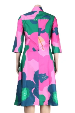 M-3XL Plus Size Lapel Flower Batch Printing Inelastic Casual Midi Dress Wholesale Plus-Size Dresses 21 M-3XL Plus Size Lapel Flower Batch Printing Inelastic Casual Midi Dress Wholesale Plus-Size Dresses -Plus-Size Dresses Sales Store AA010579 6
