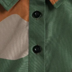 M-3XL Plus Size Lapel Camo Printing Inelastic Casual Midi Dress Wholesale Plus-Size Dresses -Plus-Size Dresses Sales Store AA010582 11