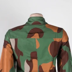 M-3XL Plus Size Lapel Camo Printing Inelastic Casual Midi Dress Wholesale Plus-Size Dresses -Plus-Size Dresses Sales Store AA010582 9