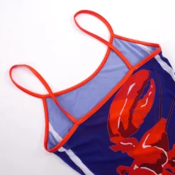 Sexy Stretch Lobster Printing Sling Midi Dress Wholesale Tank & Cami Dresses -Plus-Size Dresses Sales Store AA012167 12