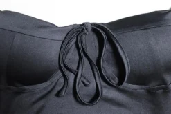 Sexy Slight Stretch Mesh Stitching Padded Low-cut Backless Bodycon Mini Dress Wholesale Cut Out Dresses -Plus-Size Dresses Sales Store AA013421 7