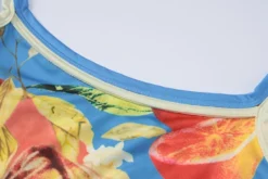 Sexy Slight stretch Retro Printing Double Strap Maxi Dress Wholesale -Plus-Size Dresses Sales Store AA014478 8