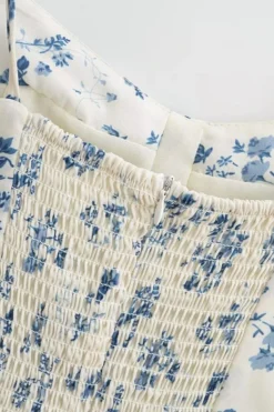 Sexy Non-stretch Floral Batch Printing Lace-up Sling Mini Dress(size Run Small) Wholesale -Plus-Size Dresses Sales Store AA014869 9