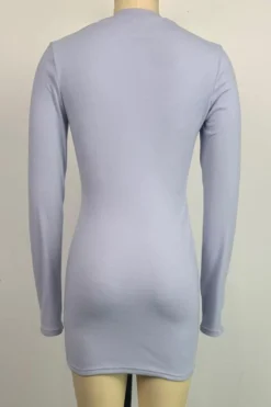 Sexy Plus-size High Stretch Double Sided Velvet Tight Simple Mini Dress Wholesale Plus-Size Dresses -Plus-Size Dresses Sales Store AA016610 8