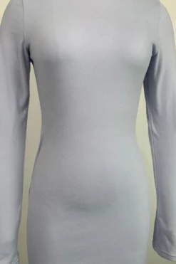 Sexy Plus-size High Stretch Double Sided Velvet Tight Simple Mini Dress Wholesale Plus-Size Dresses -Plus-Size Dresses Sales Store AA016610 9