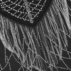 Sexy Plus Size Slight stretch Sling Slim Rhinestone Tassel Mini Dress Wholesale Tank & Cami Dresses -Plus-Size Dresses Sales Store AA017010 1701851664391 16