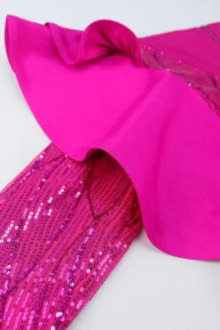 Sexy Plus Size Slight Stretch Ruffle Decor V-neck Sequin Slim Maxi Dress Wholesale Plus-Size Dresses -Plus-Size Dresses Sales Store AA017015 7