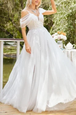 Elegant Plus Size Non-stretch Embroidery Zip-up Maxi Evening Dress Wholesale -Plus-Size Dresses Sales Store AA017076 7