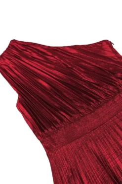 Casual Plus Size Slight Stretch Solid Color Shirring Sleeveless Maxi Dress Wholesale -Plus-Size Dresses Sales Store AA017548 10 1