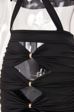 Sexy Slight Stretch Solid Color Hollow Backless Slit Maxi Dress Wholesale -Plus-Size Dresses Sales Store AA020239 1716428154061 14