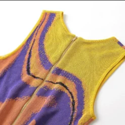 New Slight Stretch Knit Jacquard Round Neck Maxi Tank Dress(size Run Small) Wholesale 16 New Slight Stretch Knit Jacquard Round Neck Maxi Tank Dress(size Run Small) Wholesale -Plus-Size Dresses Sales Store AA021084 8