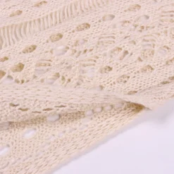 New See Through Knitted V-neck High-slit Sexy Beach Dress Cover-ups (without Lining,xs=xs/s,m=m/l Xl=xl/xxl) Wholesale Cover-ups -Plus-Size Dresses Sales Store BA002591 9